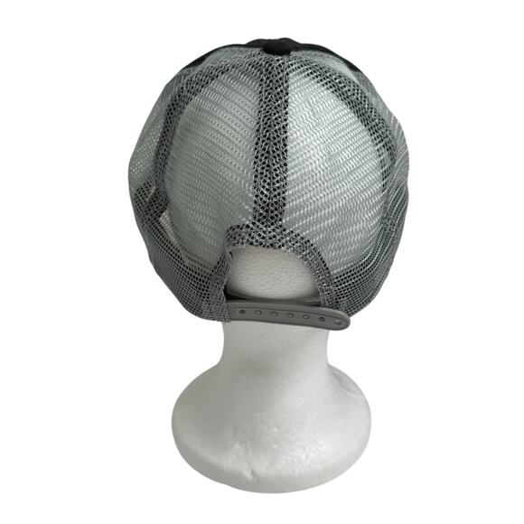 Jack Daniel’s Tennessee Honey Black Gray Mesh Snap Back Hat Cap Bee Whiskey - Picture 4 of 7